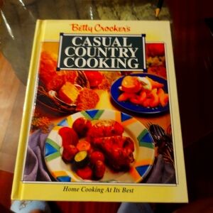 Betty Crocker Red and Orange Kitchen Cookbook